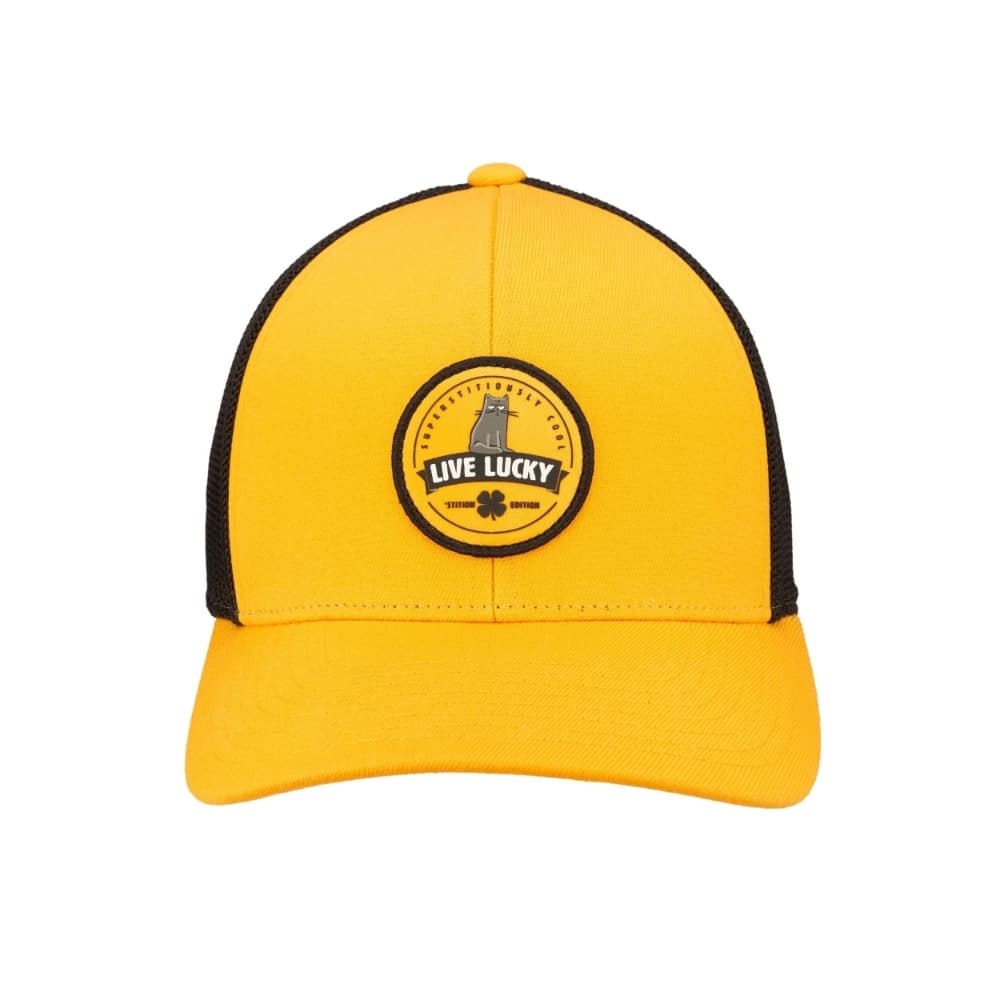 Black Clover 9 Lives Yellow Snapback Cap