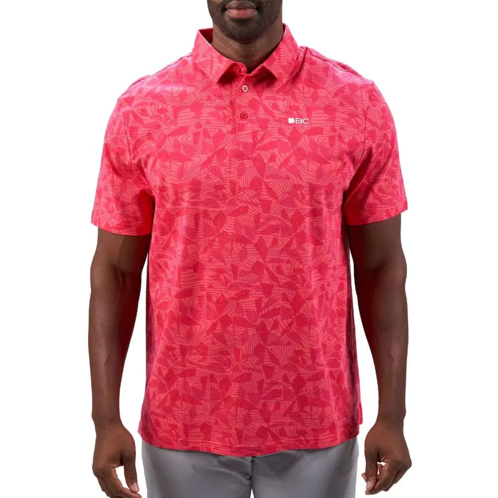 Black Clover Concepts Pink Polo