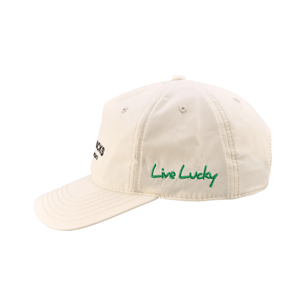 Black Clover Golf Sucks Ivory Cap