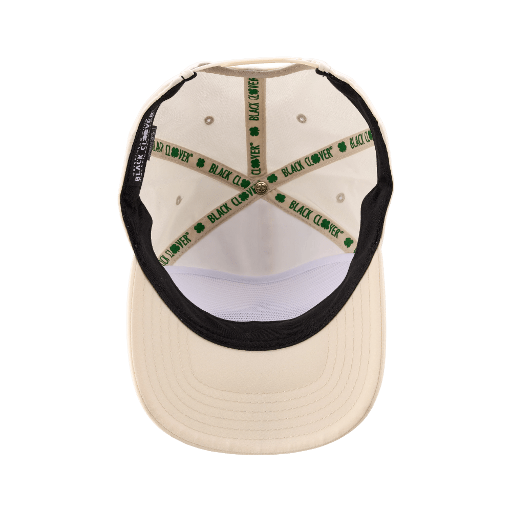 Black Clover Golf Sucks Ivory Cap