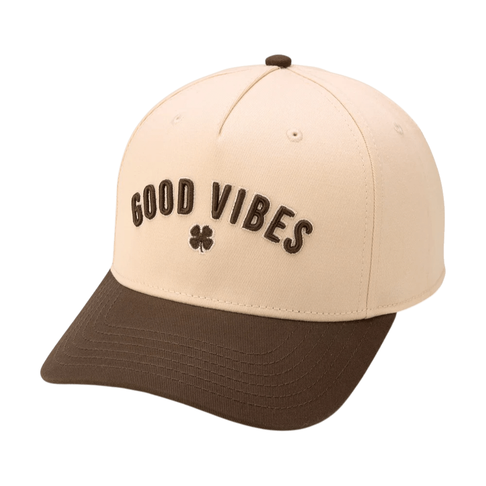 Black Clover Good Vibes Tan/Brown Cap