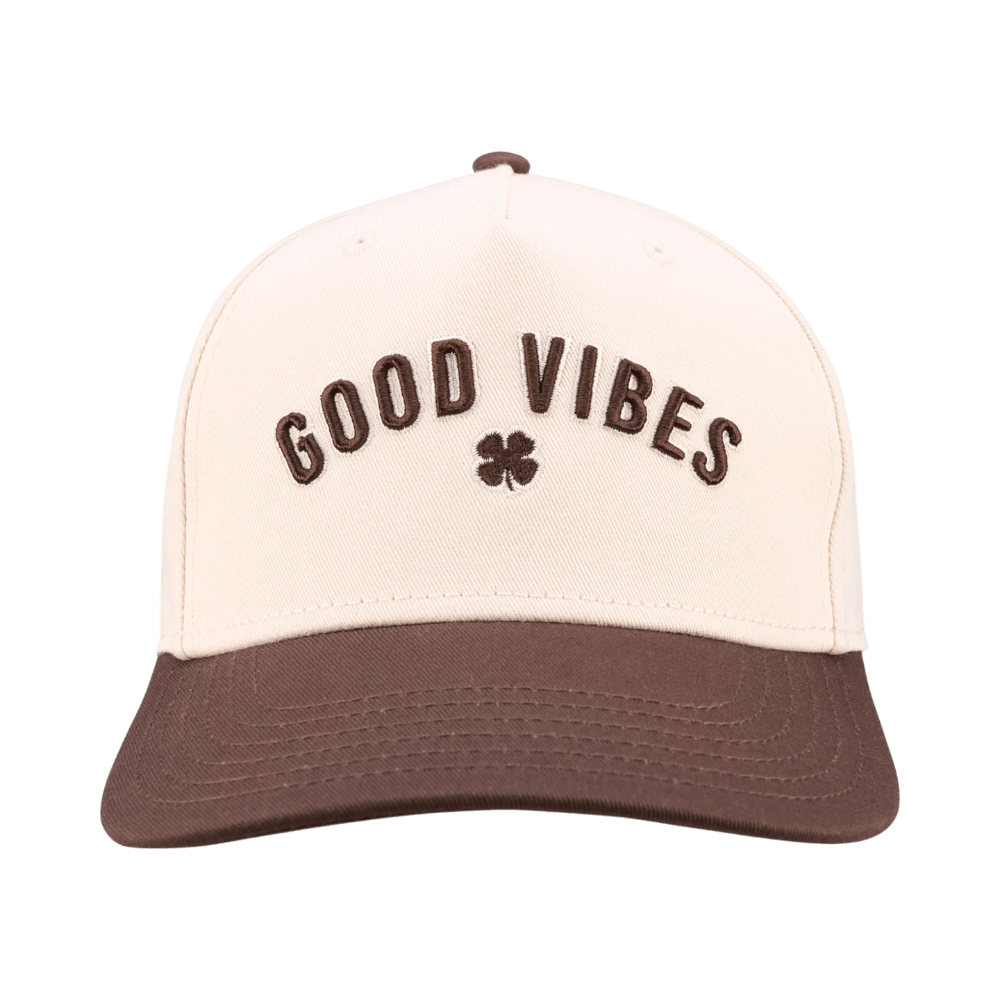 Black Clover Good Vibes Tan/Brown Cap