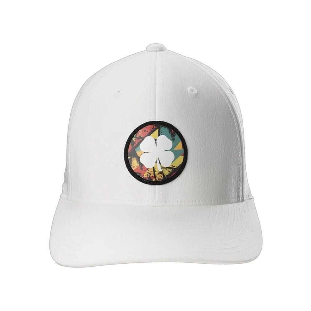 Black Clover Picasso White Snapback Cap