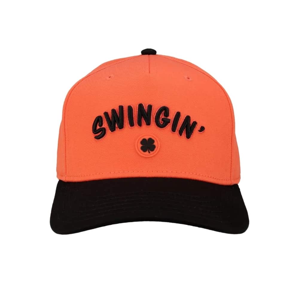 Black Clover Swingin Black/Orange Cap