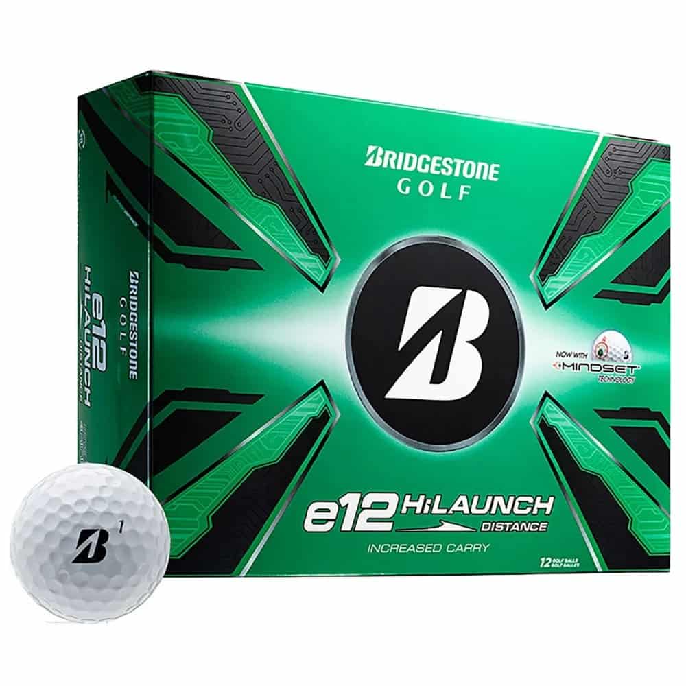 Bridgestone e12 HiLaunch White Golf Balls
