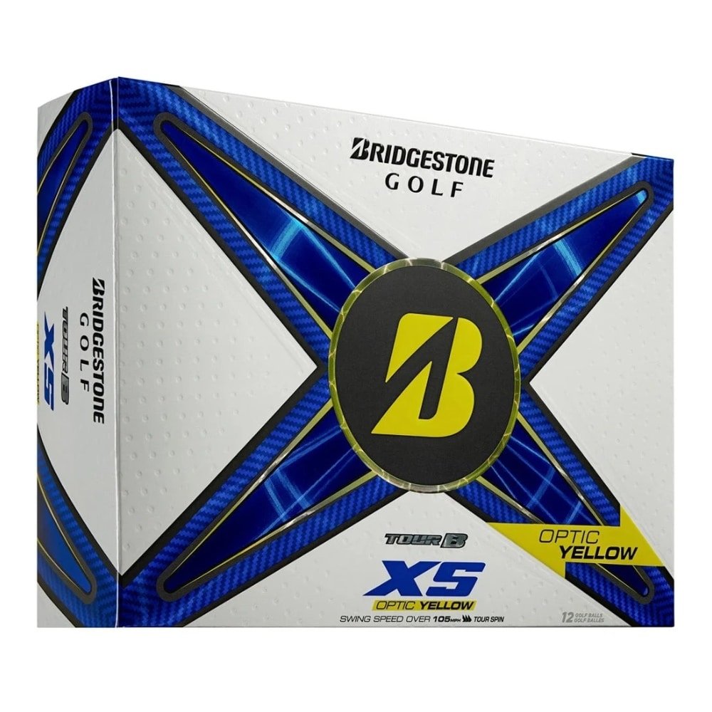 Bridgestone Tour B XS Optic Yellow Golf Balls
