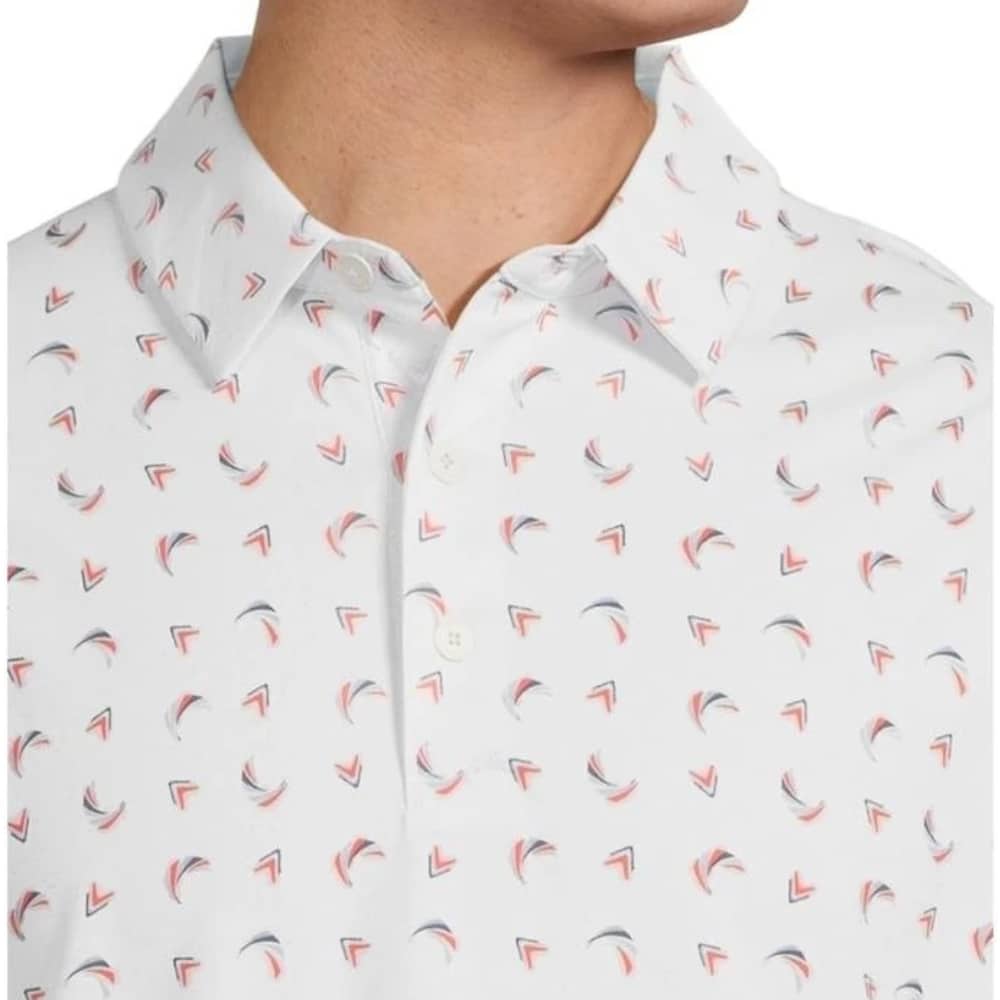 Callaway Abstract Swing Chev White Men's Shirt
