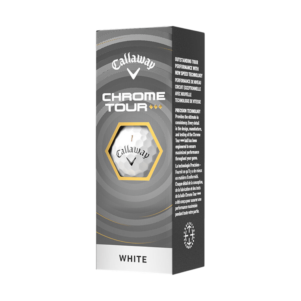 Callaway Chrome Tour Triple Diamond White Golf Balls