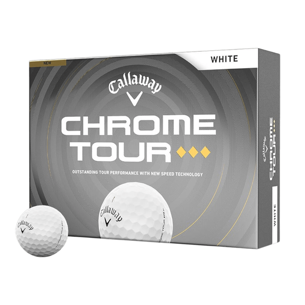 Callaway Chrome Tour Triple Diamond White Golf Balls