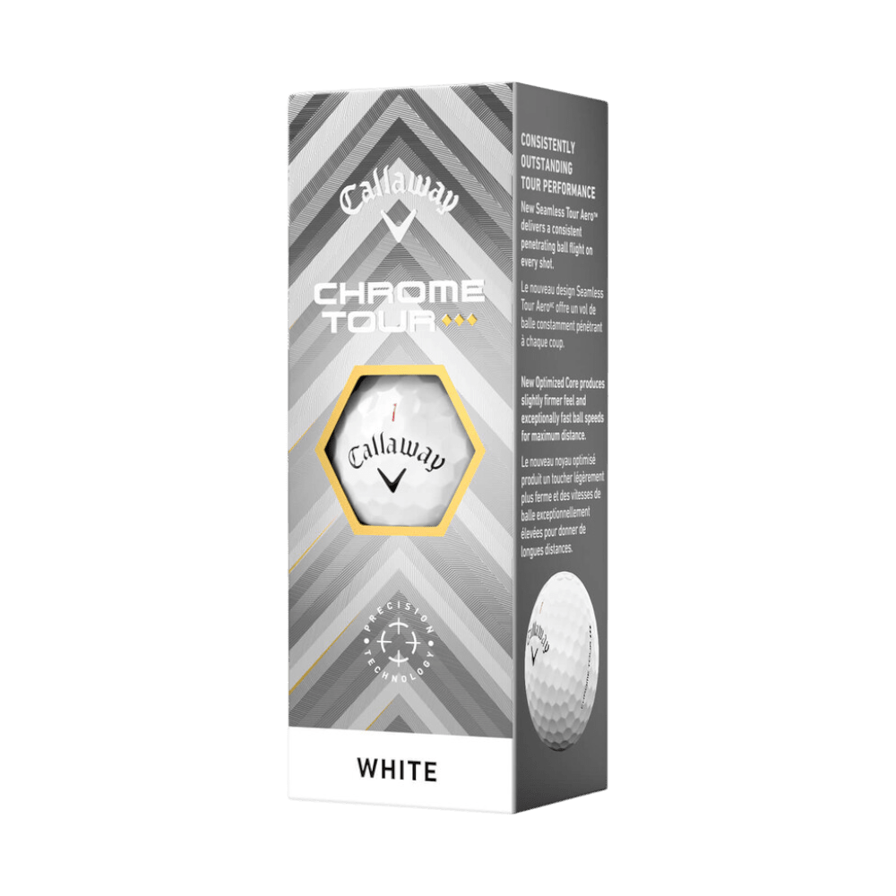 Callaway Chrome Tour Triple Diamond White Golf Balls