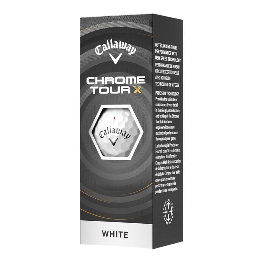 Callaway Chrome Tour X 26 White Golf Balls