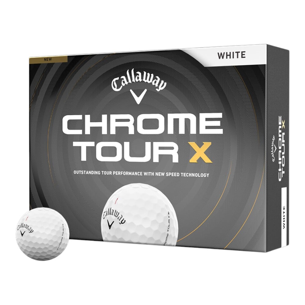 Callaway Chrome Tour X 26 White Golf Balls