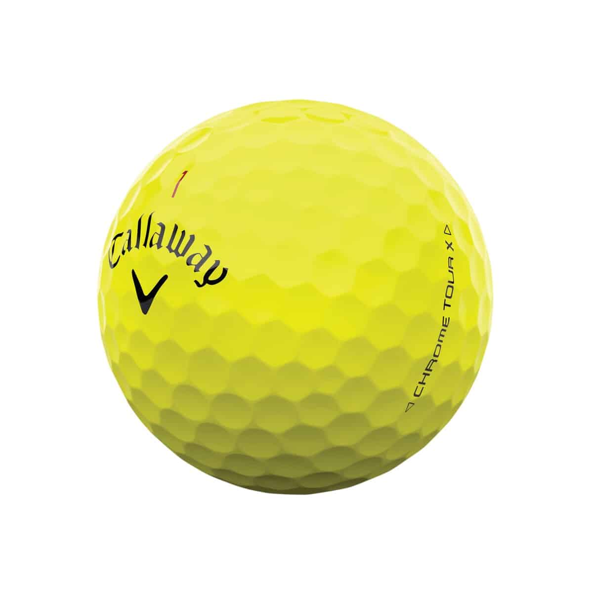 Callaway Chrome Tour X Yellow Golf Balls