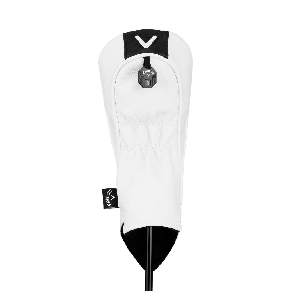 Callaway Premium White/Black Wood Cover