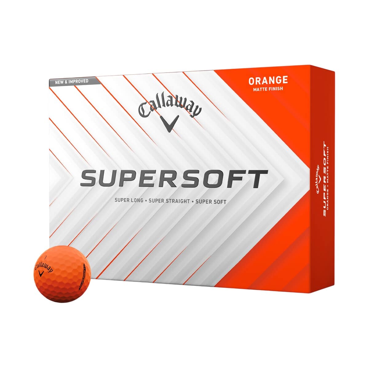 Callaway SuperSoft Orange Golf Balls