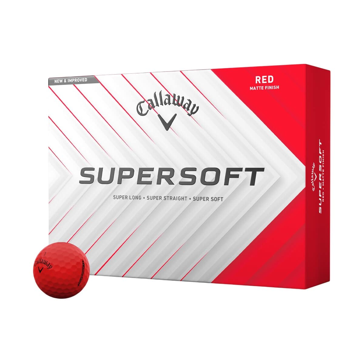 Callaway SuperSoft Red Golf Balls