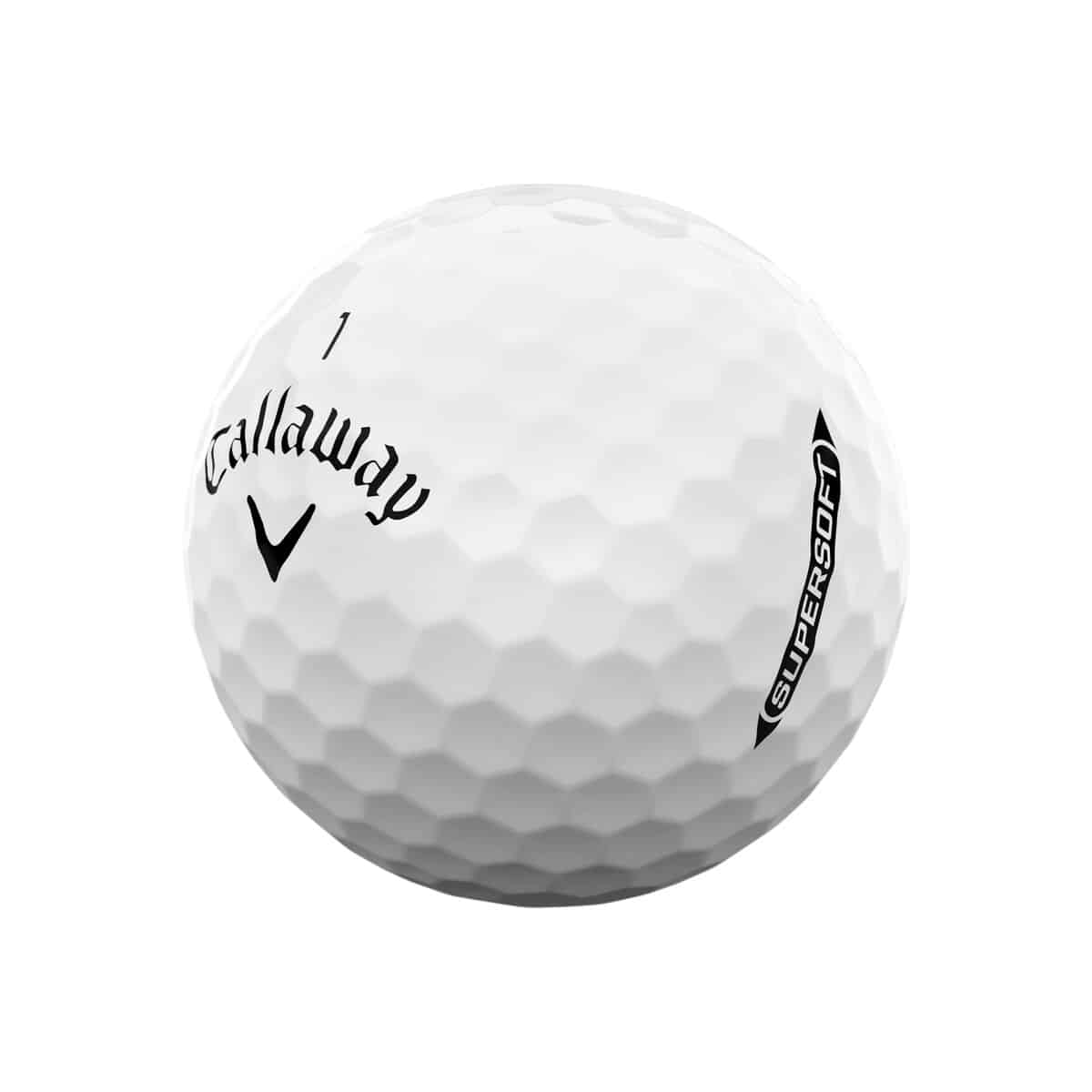 Callaway SuperSoft White Golf Balls