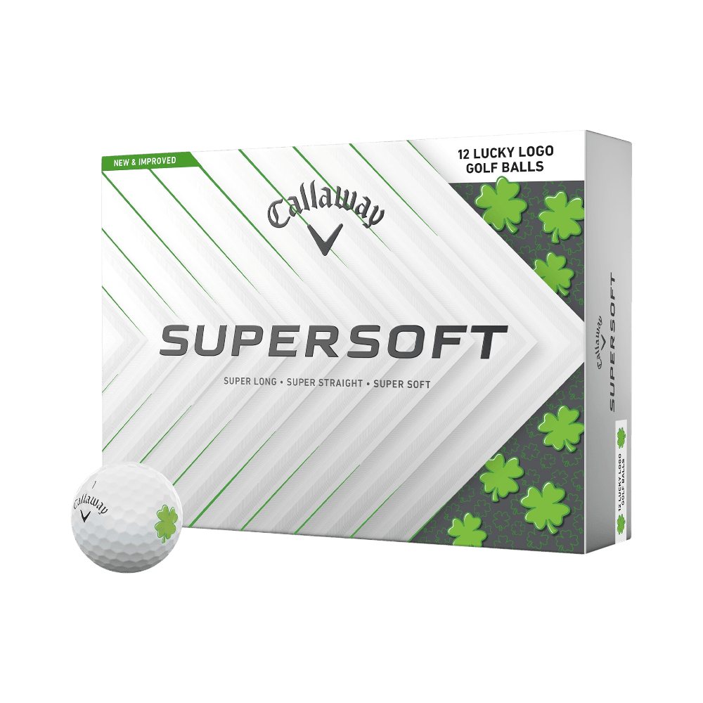 Callaway Supersoft White Lucky Golf Balls