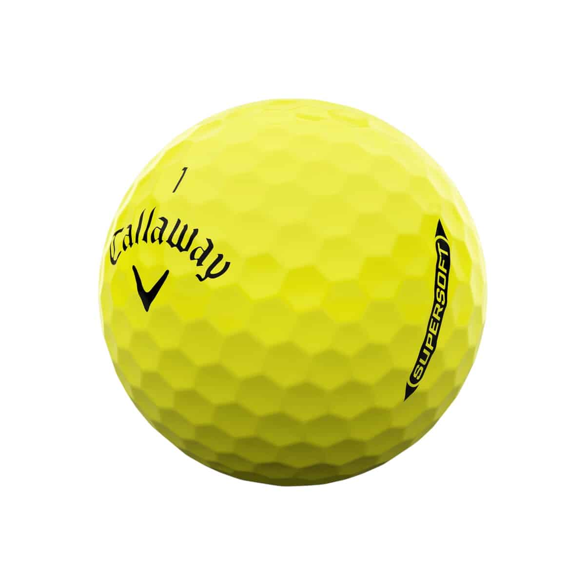 Callaway Supersoft Yellow Golf Balls