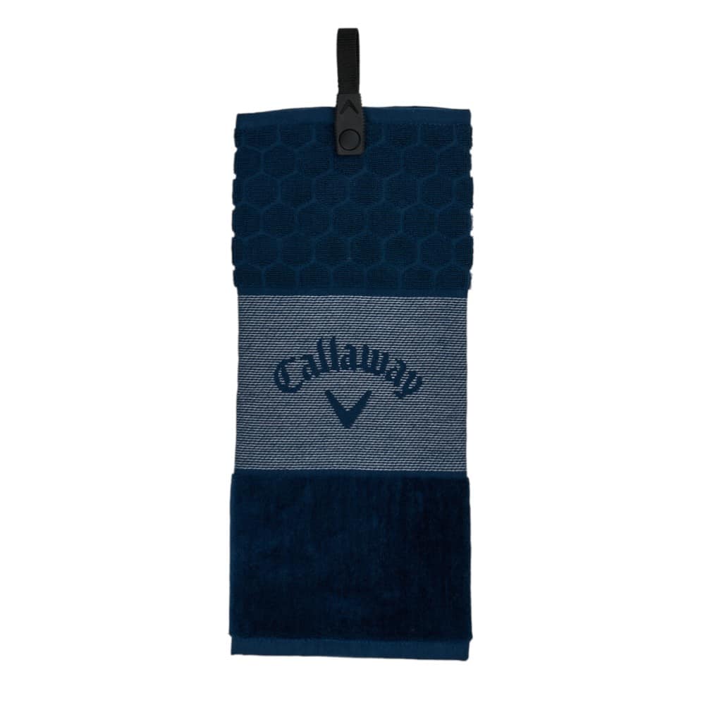 Callaway Tri-Fold Navy Towel
