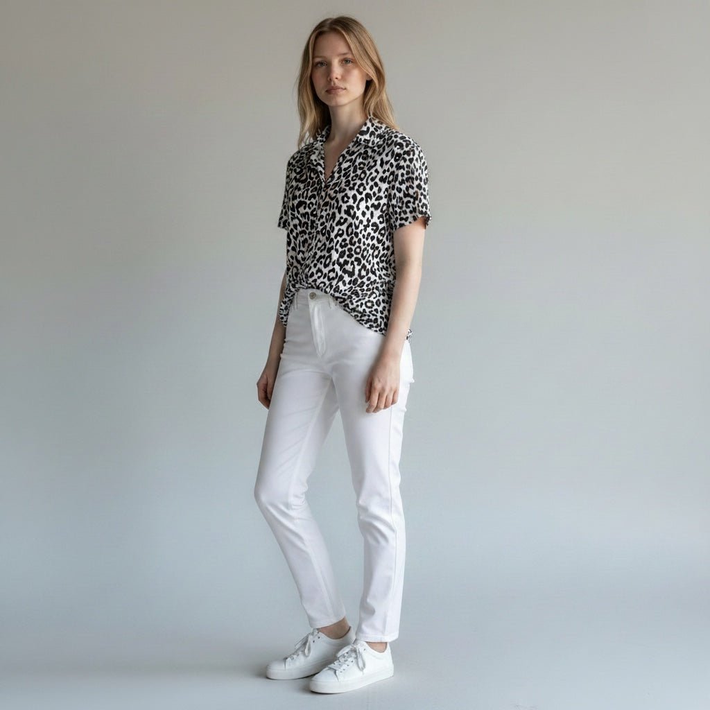 Custom Apparel Ladies Cheetah Chic Shirt