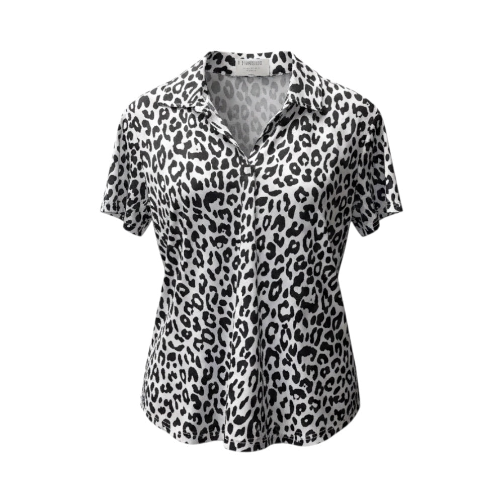 Custom Apparel Ladies Cheetah Chic Shirt