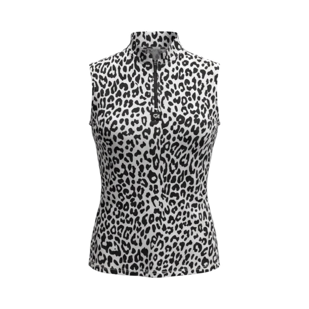 Custom Apparel Ladies Cheetah Chic Sleeveless Shirt
