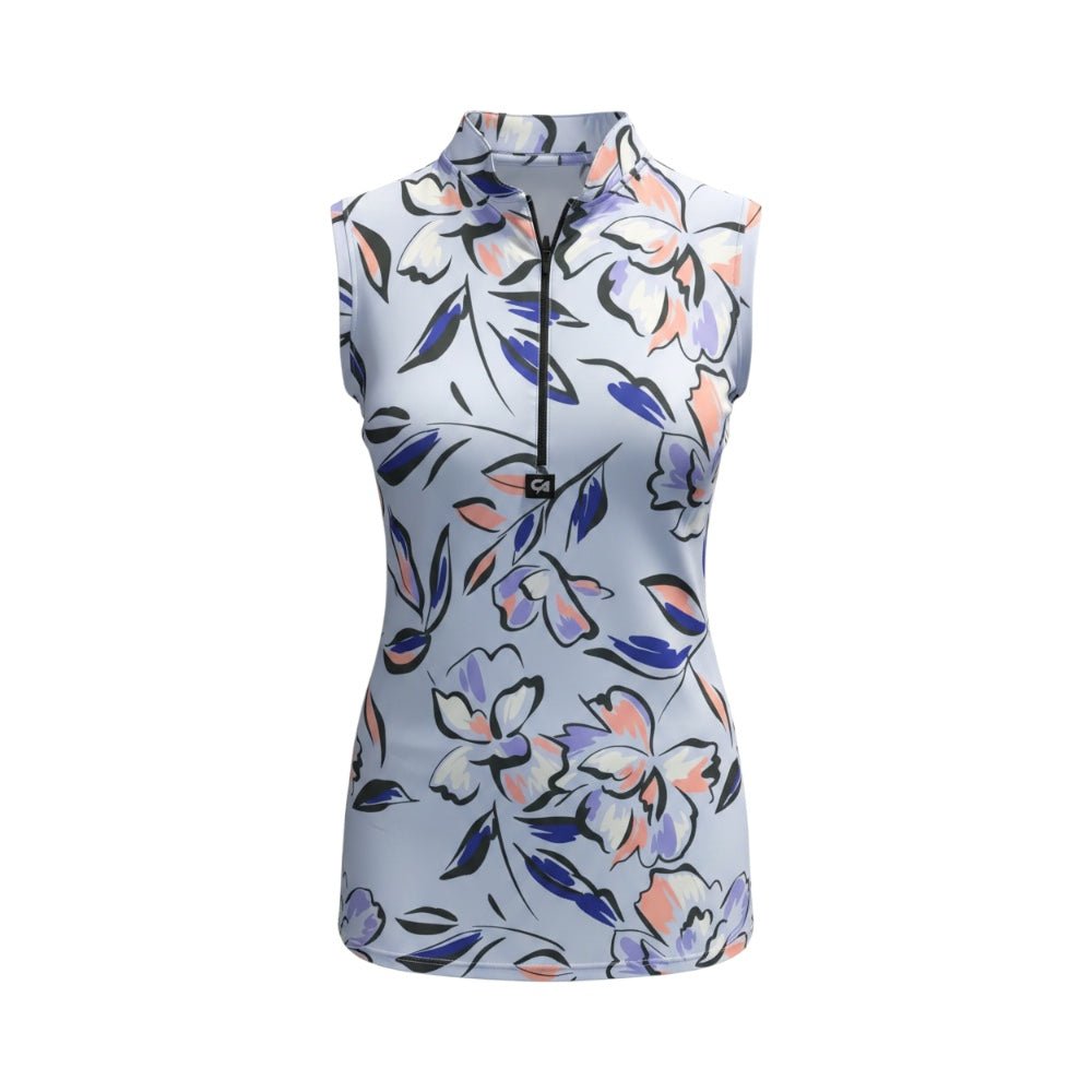 Custom Apparel Ladies Funky Purple Flower Dress