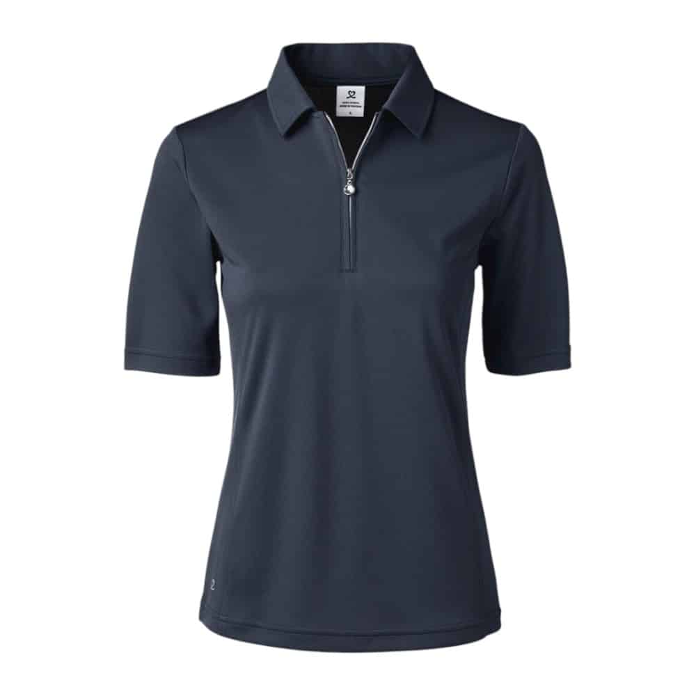 Daily Sports Macy 1/2S Navy Polo