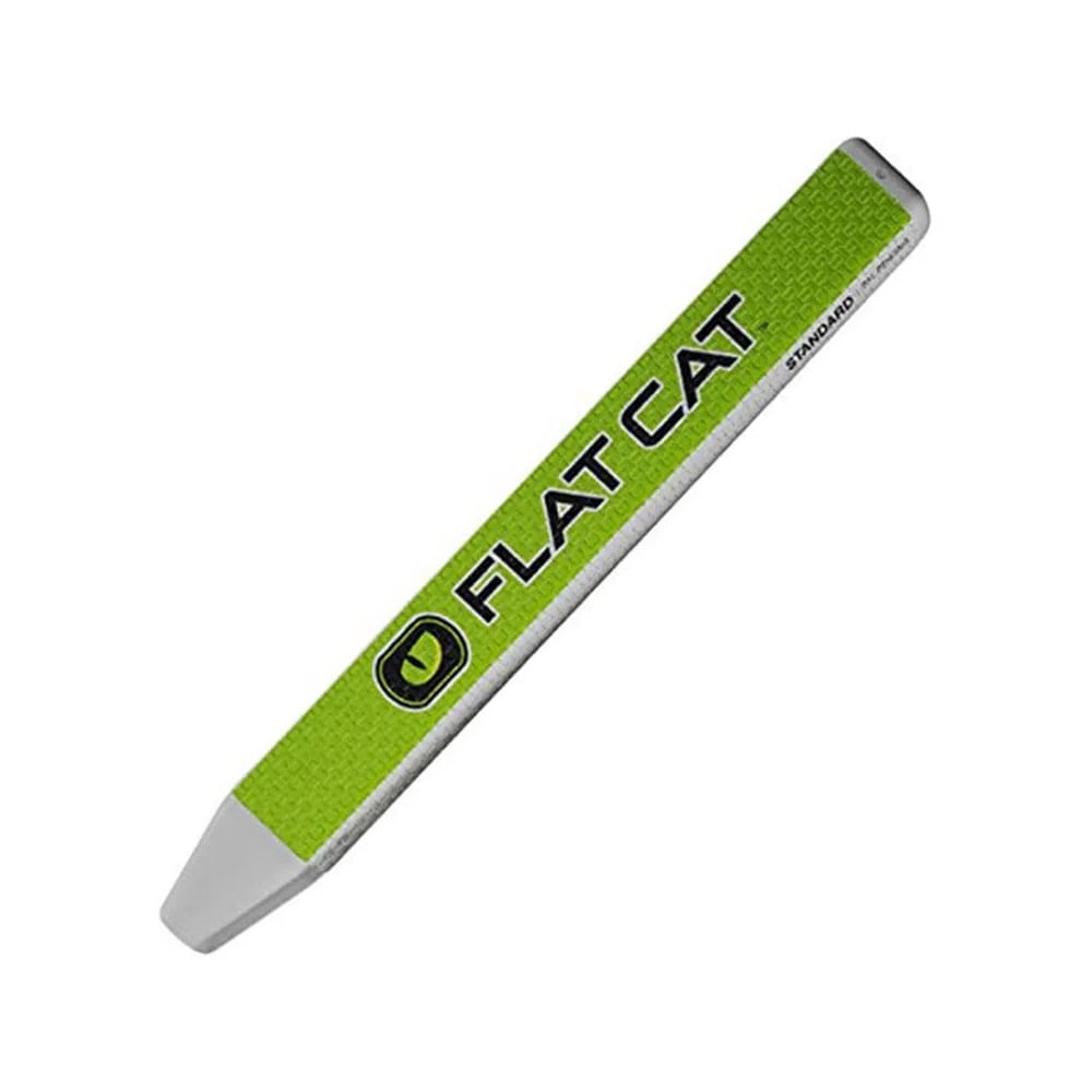 Flat Cat Standard Green/White Putter Grip
