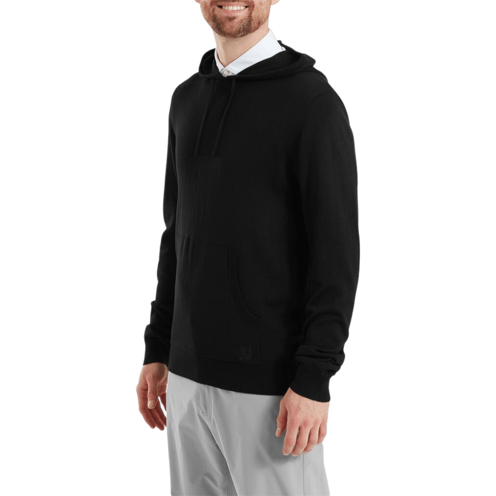 FootJoy EU Drirelease Knit Black Hoodie