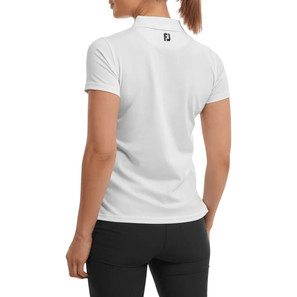 FootJoy EU Stretch Pique White Woman's Shirt