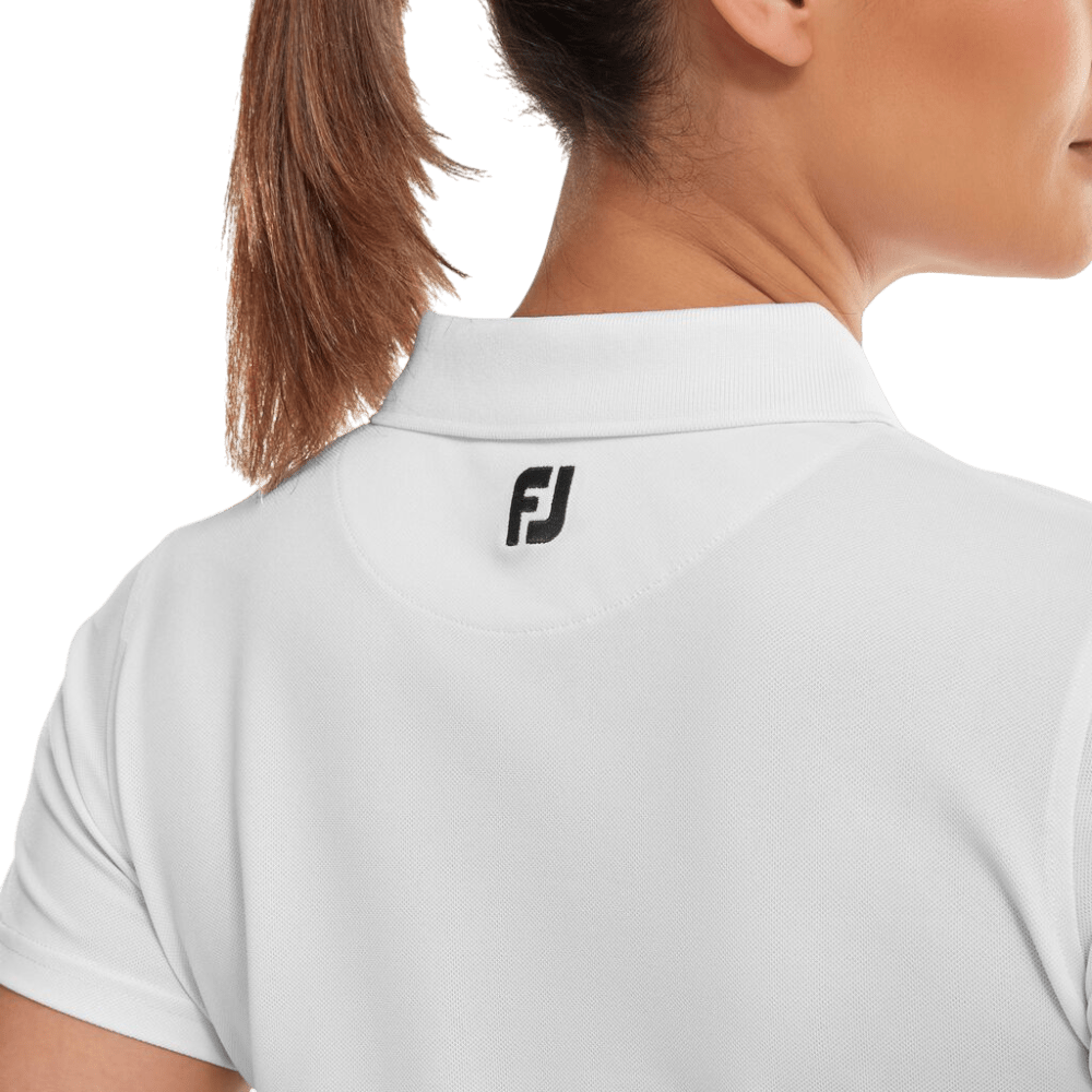FootJoy EU Stretch Pique White Woman's Shirt
