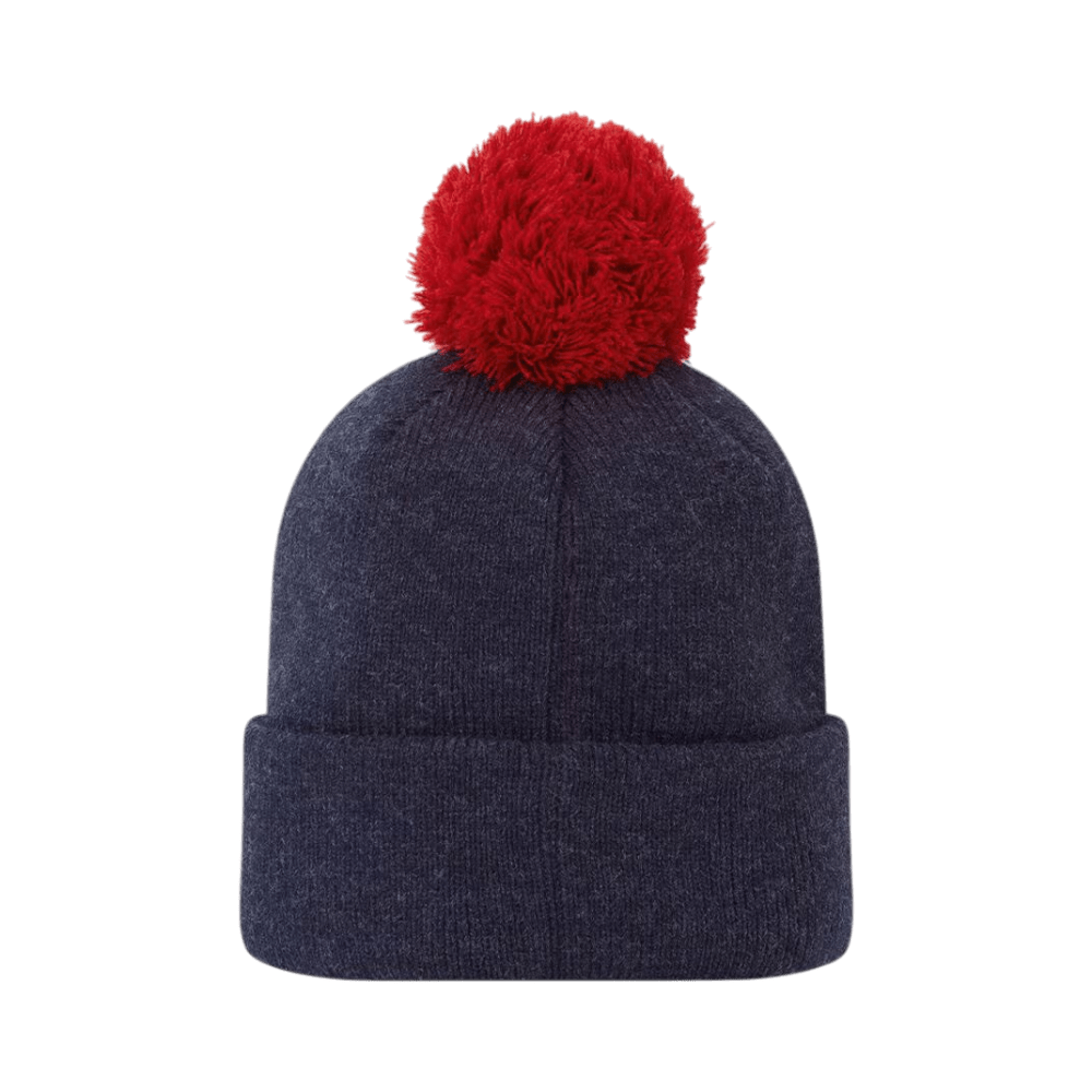 FootJoy Heather Navy Pom Pom Knit Hat