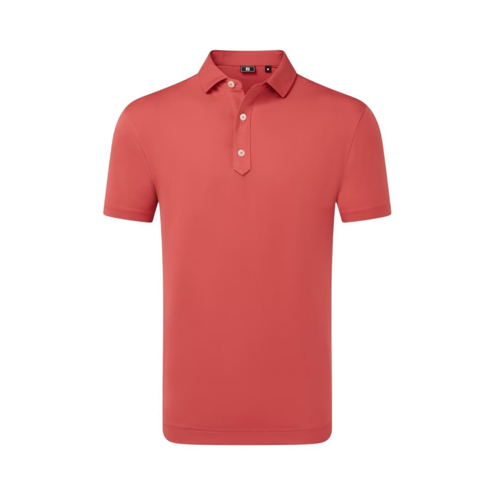 FootJoy Lisle Solid Nantucket Red Shirt