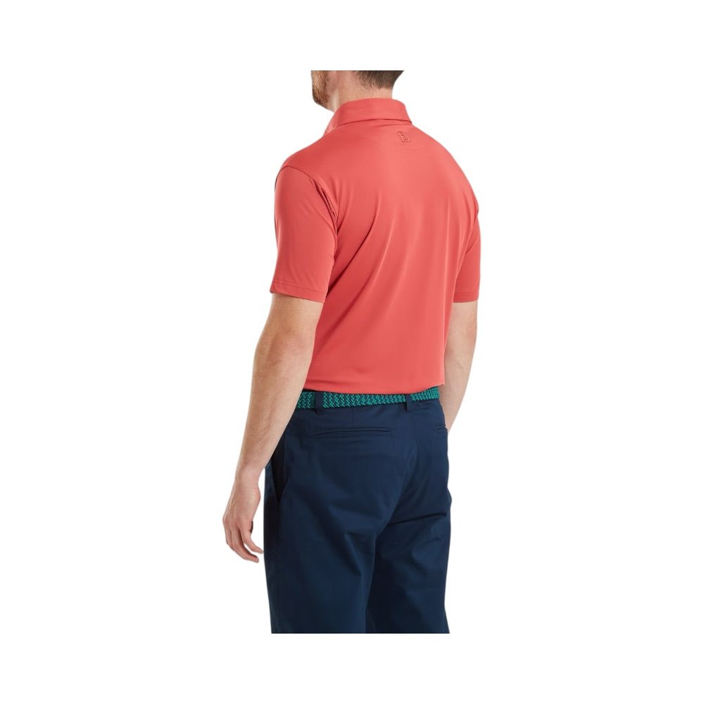 FootJoy Lisle Solid Nantucket Red Shirt