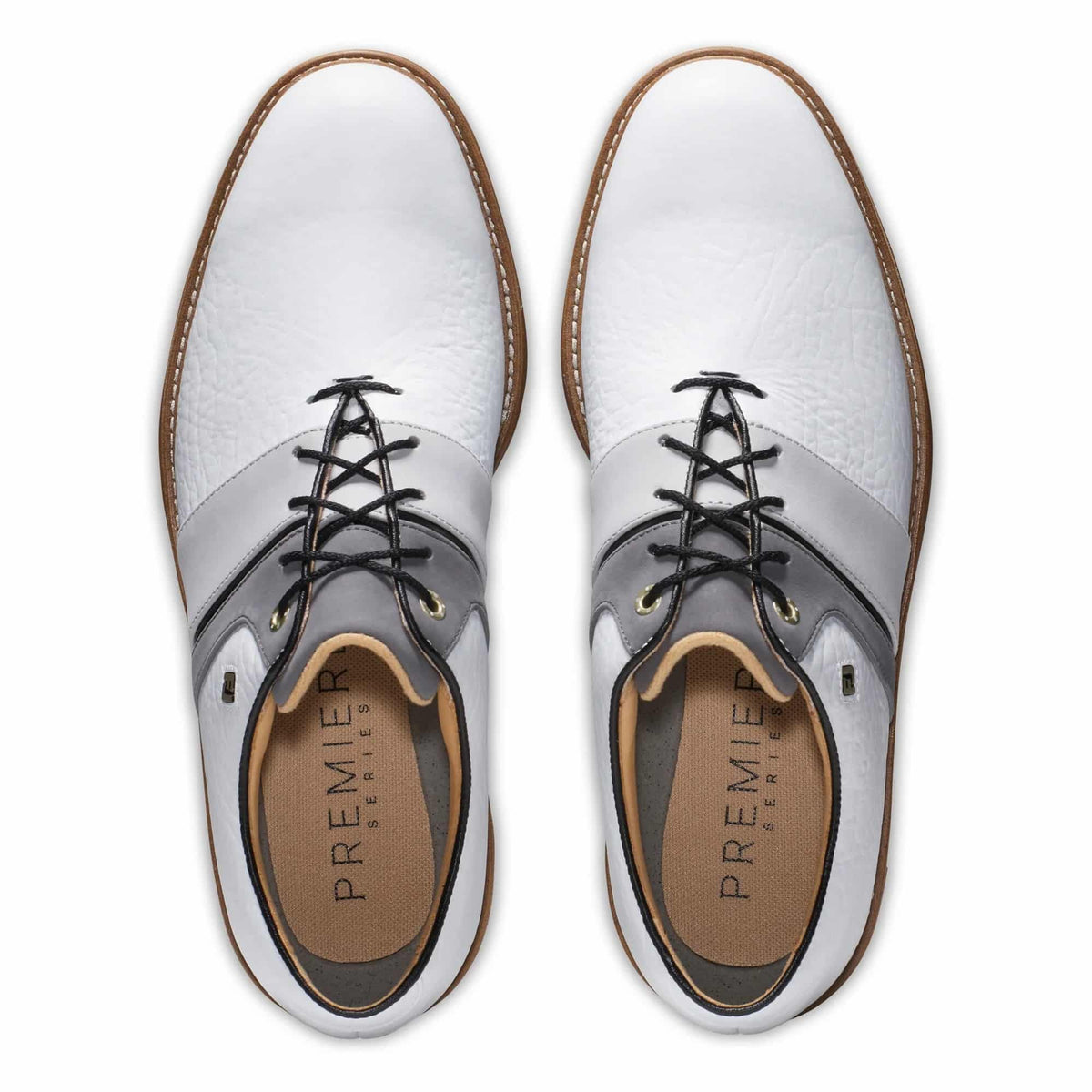 FootJoy Premiere Series Packard LX White/Grey Golf Shoe