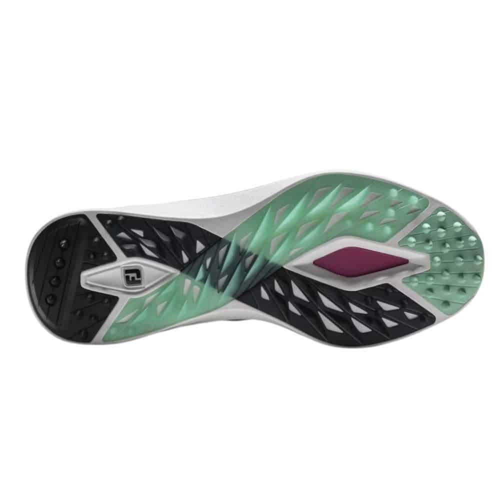 FootJoy Pro/SL White/Black/Teal Golf Shoe