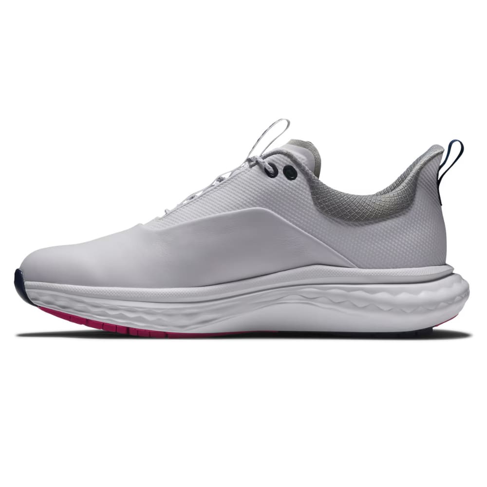 FootJoy Quantum White/Blue/Pink Golf Shoe