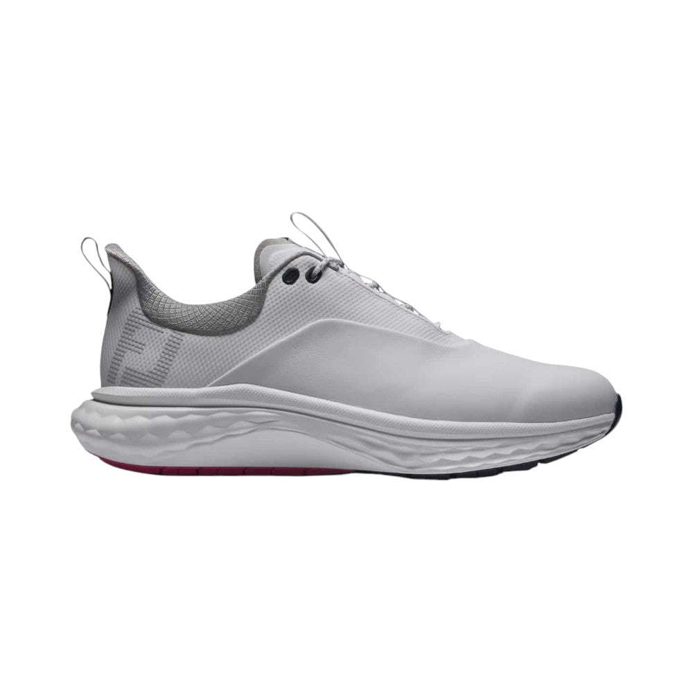 FootJoy Quantum White/Blue/Pink Golf Shoe