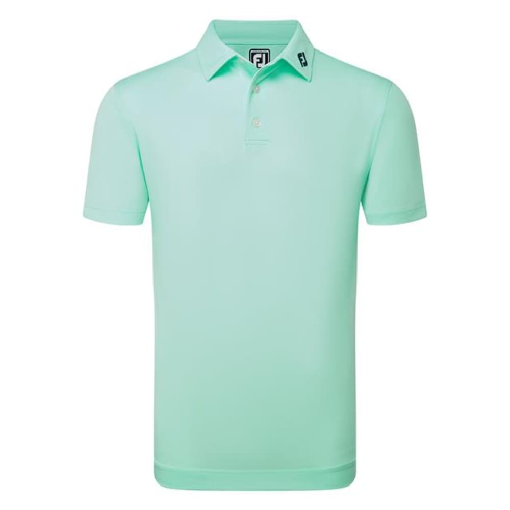 FootJoy Stretch Pique Solid Sea Glass Shirt