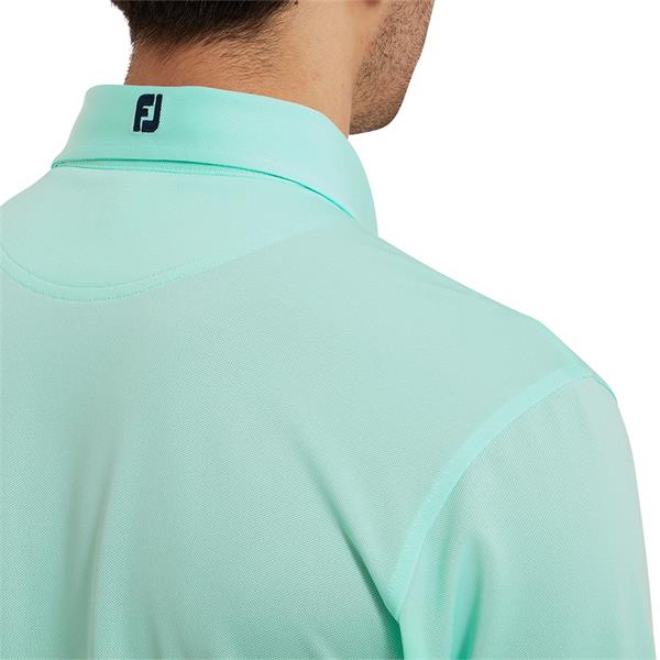 FootJoy Stretch Pique Solid Sea Glass Shirt