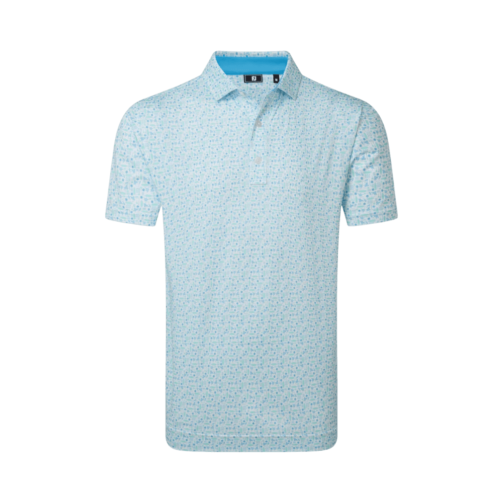 FootJoy Surfs Up Deep Reef/White/Sea Glass/Blue Reef Shirt