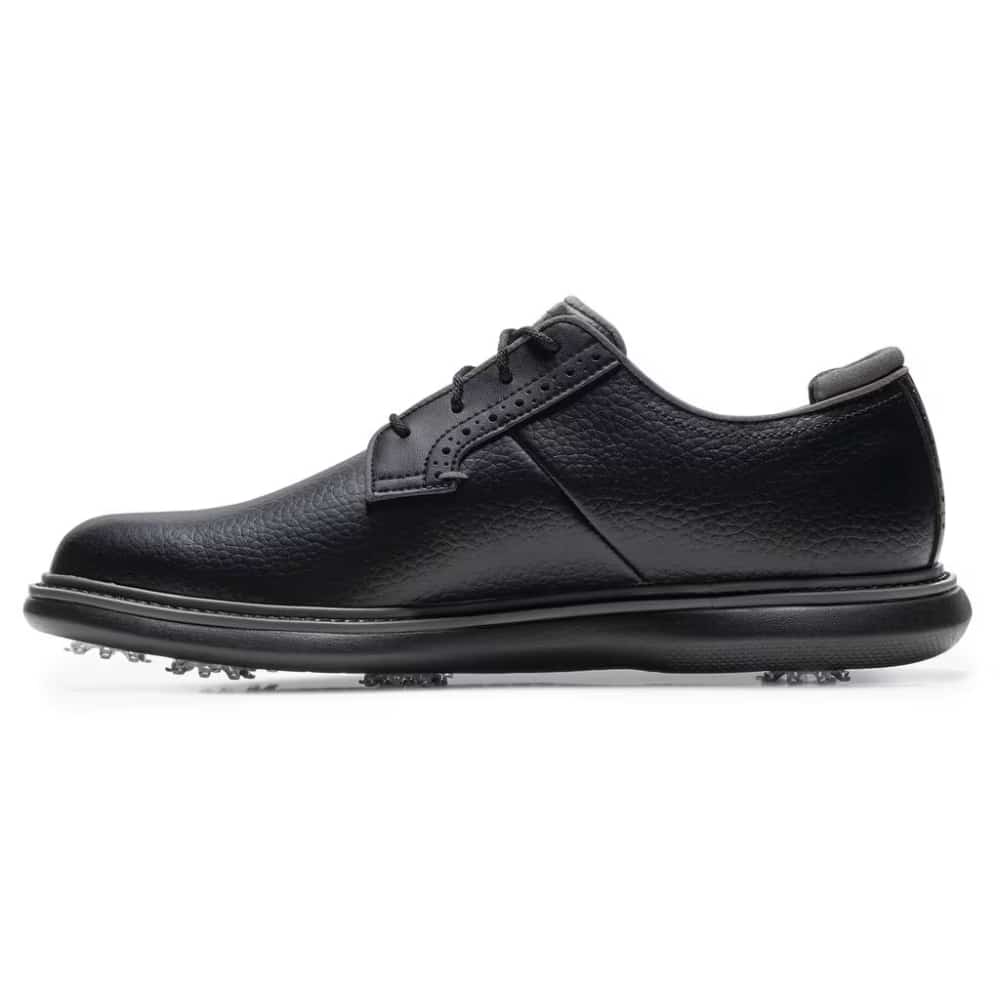 FootJoy Traditions Blucher Black Golf Shoe
