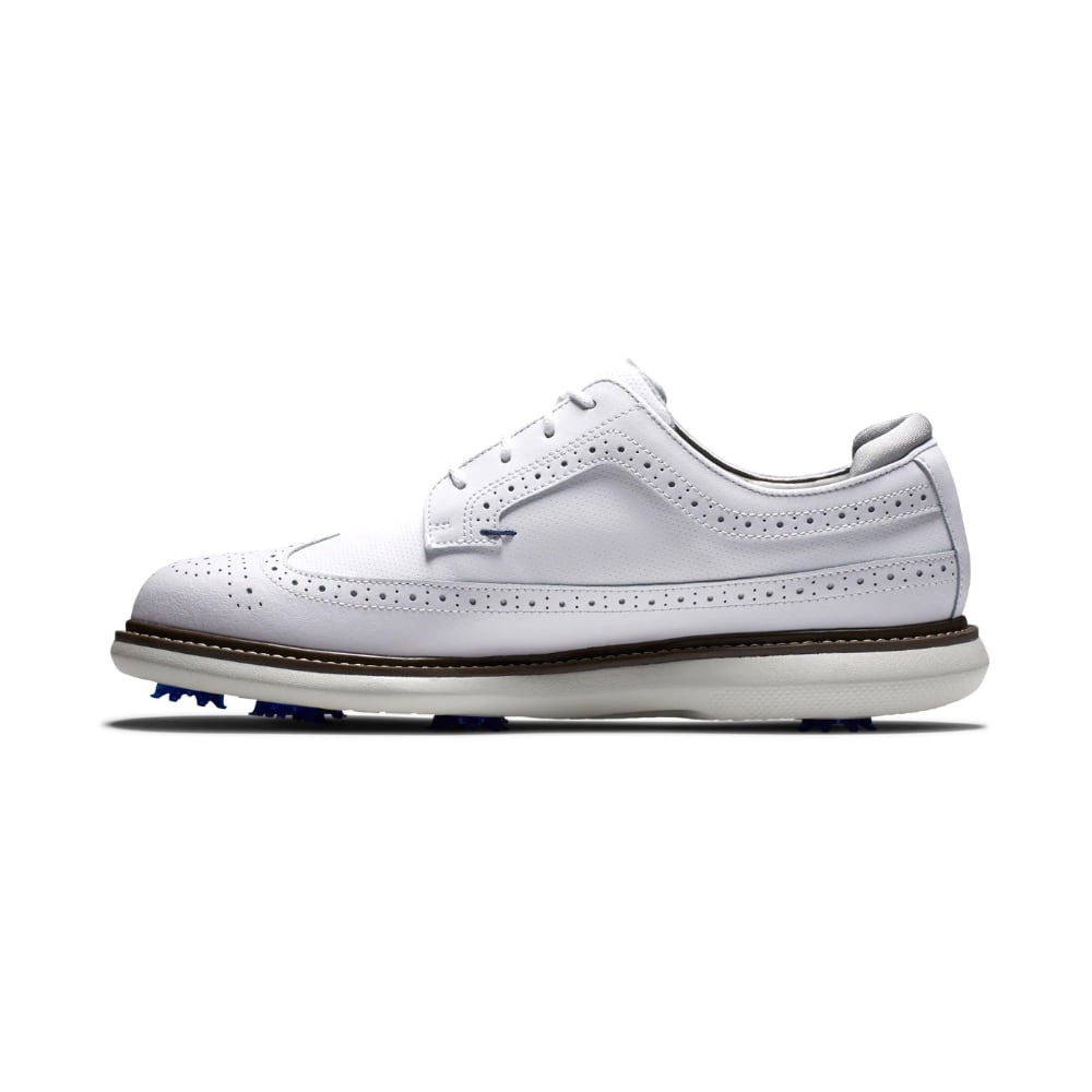 FootJoy Traditions White Wing Tip Golf Shoes