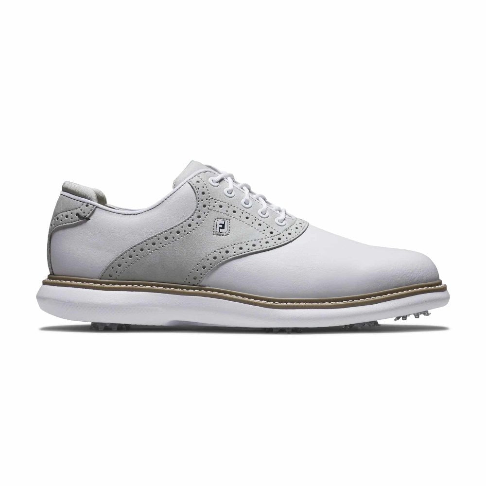 FootJoy Traditions White/Grey Golf Shoe