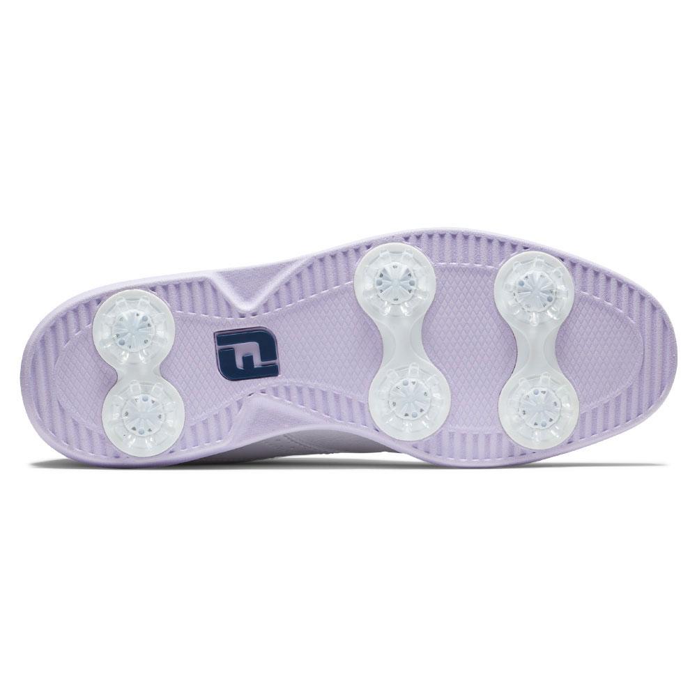 FootJoy Traditions White/Navy/Purple Shoes