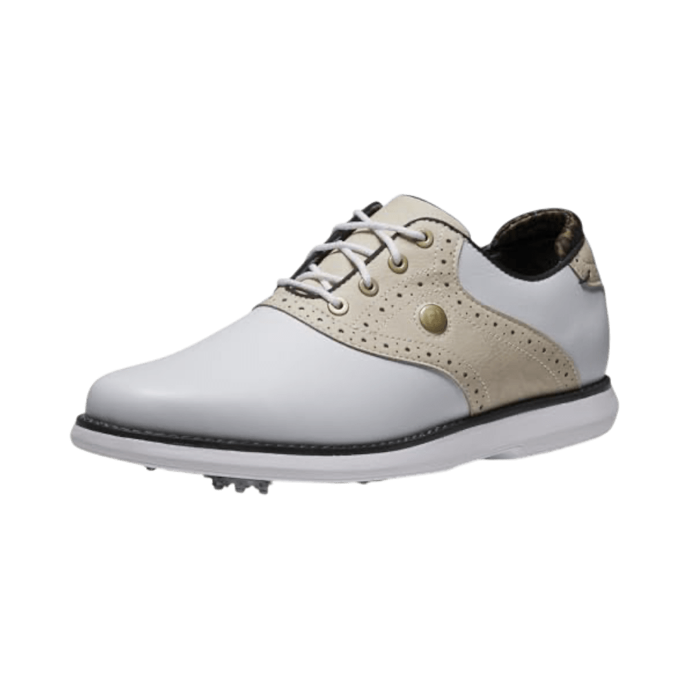 FootJoy Traditions White/Tan/Black Shoe