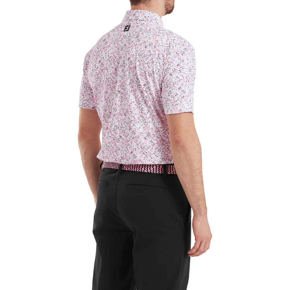 FootJoy Watercolour Print Pique Shirt