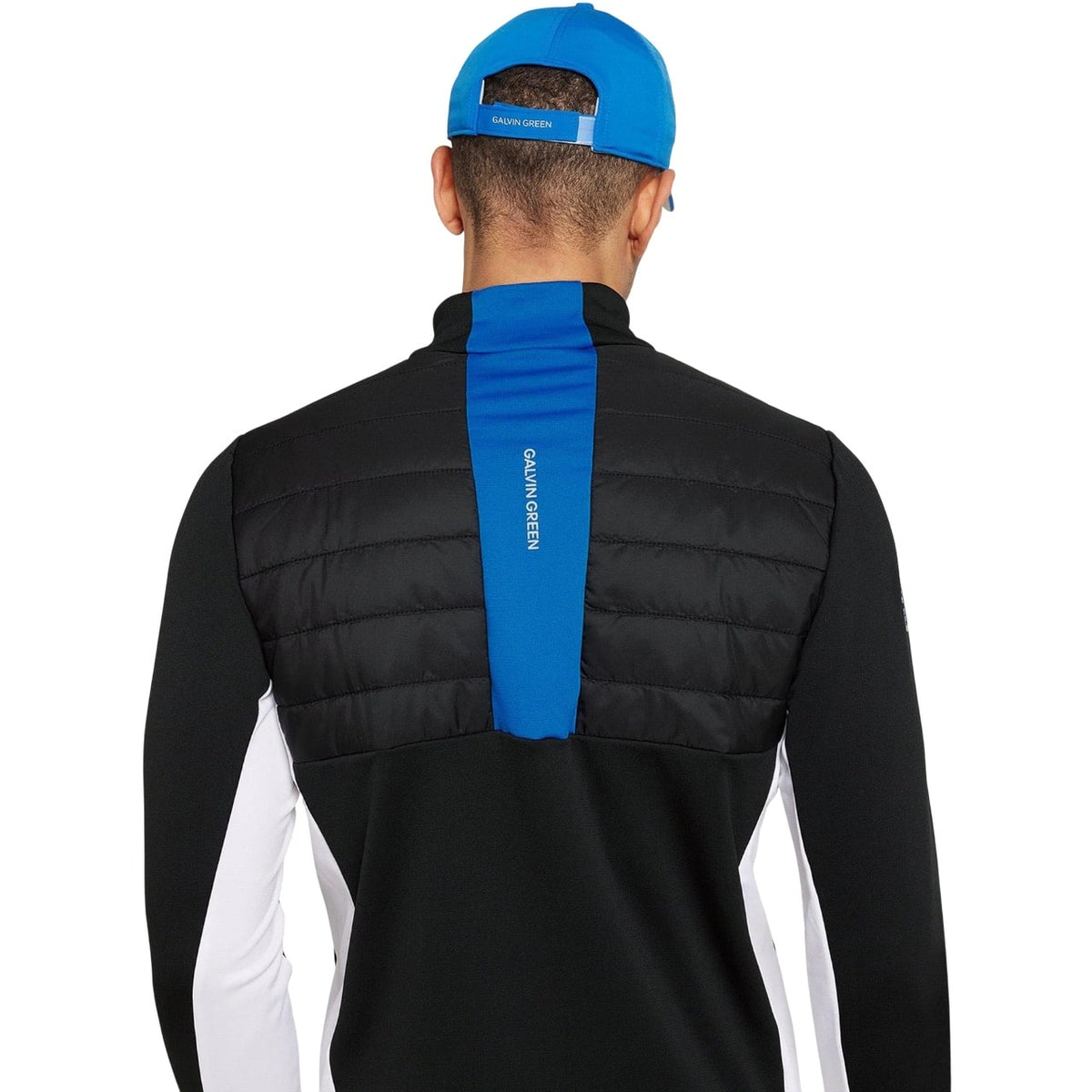 Galvin Green Dalton Black/Royal Blue Mid Layer